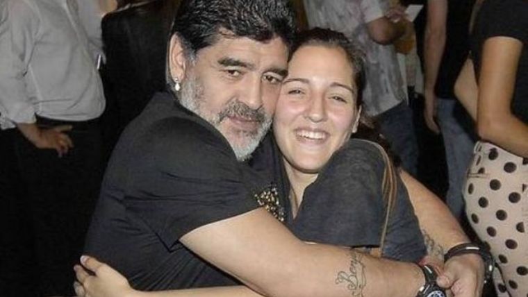 Diego y Jana Maradona