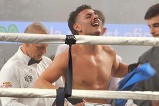 El llanto de Coscu tras recibir el abrazo de su madre.