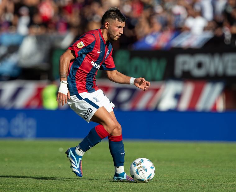 Iván Leguizamón se perfila para ser titular en San Lorenzo. Foto: @SanLorenzo