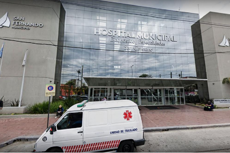El hospital en el que constataron la muerte de la nena Foto: Télam