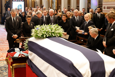 Constantino de Grecia fue despedido por varios royals de todo el mundo. Foto: Casa Real de España