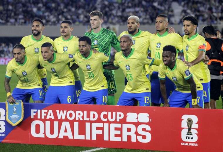 Una figura de la Selección de Brasil se rompió los ligamentos y está afuera del Mundial 2026. Foto: Fotobaires