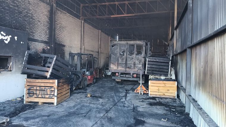 incendio mercado guaymallen
