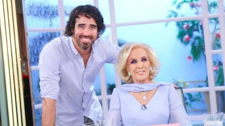 Nacho Viale y Mirtha Legrand