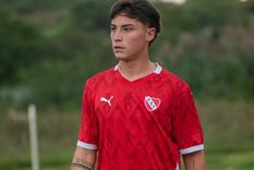 Nicolás Garrido, de la reserva de Independiente.