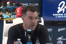 Pablo Guede fue muy duro con el partido que jugó Argentinos ante Racing: En el primer tiempo fuimos un desastre. Foto: Foto Baires y captura TyC Sports