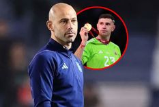 Mascherano y la chance olímpica del Dibu Martínez. Foto: MDZ