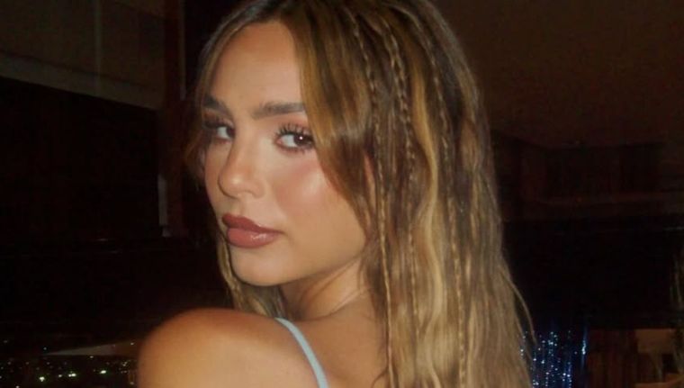 Juanita Tinelli y su recuerdo en París. Foto: Instagram: @juanittinelli1