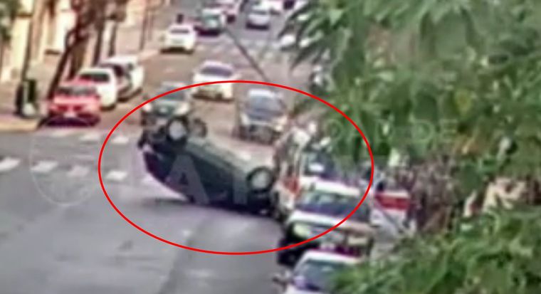 Así quedó el coche, aunque los eventos anteriores no parecían anticipar ese desenlace