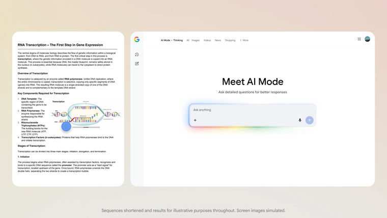 Google AI Mode: el apartado de Gemini con más novedades. Google AI Mode: el apartado de Gemini con más novedades.