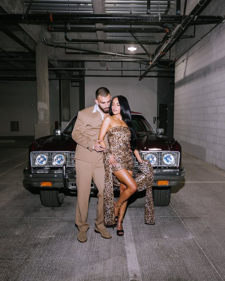 Becky G y el cantante con el que se rumorea que está saliendo. Becky G y el cantante con el que se rumorea que está saliendo.