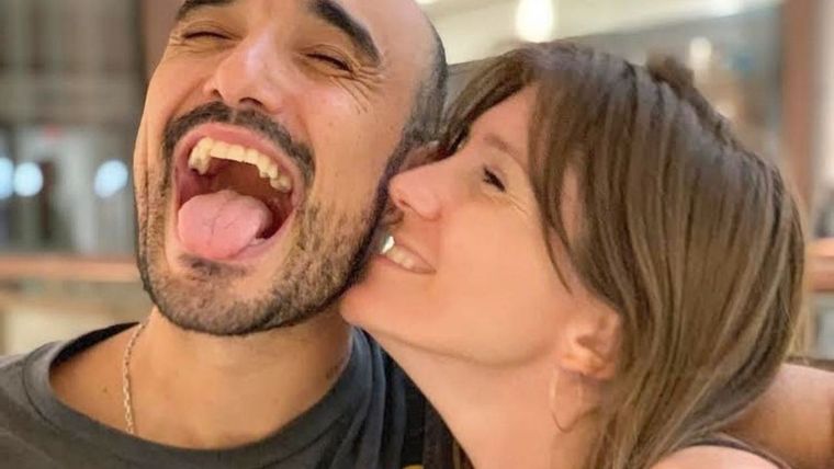 Se casaron Mora Calabrese y Abel Pintos.