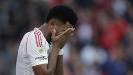 Miguel Borja volvió a encender la previa del Superclásico con una frase que dio que hablar. Foto: Fotobaires Miguel Borja volvió a encender la previa del Superclásico con una frase que dio que hablar. Foto: Fotobaires