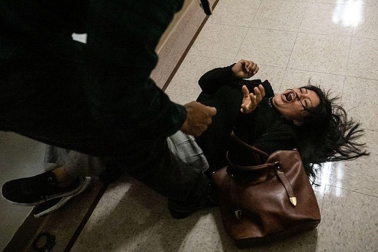 Mónica Moreta Galarza y su familia habían acudido a una cita rutinaria de migración por su caso de asilo.