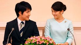 Foto: GETTY IMAGES. La princesa Mako y su prometido, Kei Komuro, se casan el 26 de octubre.