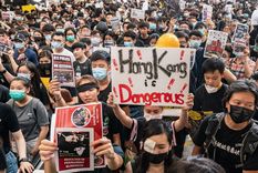 Las protestas en Hong Kong fueron reprimidas con dureza. Foto: Vox.