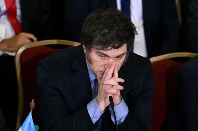 Javier Milei cosechó un fuerte rechazo en la opinión publíca.
