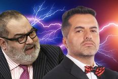 Insólito cruce entre Jorge Lanta y Ángel de Brito Insólito cruce entre Jorge Lanta y Ángel de Brito