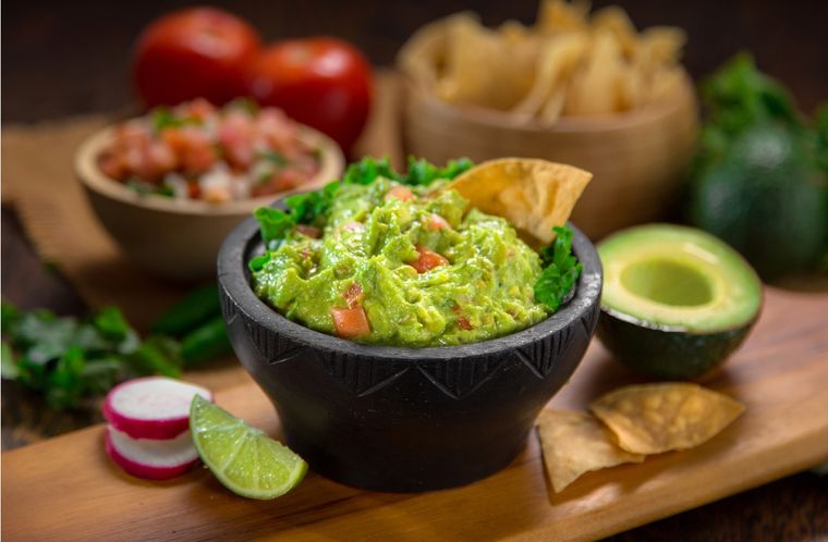 Guacamole Una receta simple y deliciosa para hacer en pocos pasos Foto: Shutterstock