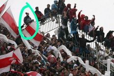 El delantero vivió un Sueprclásico en las tribunas de la Bombonera. Foto: Instagram @ braianromero17