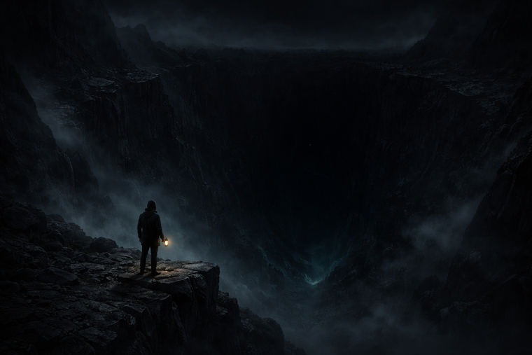 El abismo, en esta frase de Nietzsche, funciona como una imagen de aquello que una persona enfrenta durante tanto tiempo que termina dejándole marcas. El abismo, en esta frase de Nietzsche, funciona como una imagen de aquello que una persona enfrenta durante tanto tiempo que termina dejándole marcas.