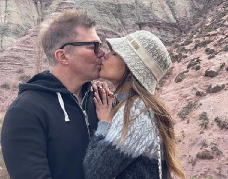 Barby Franco y Fernando Burlando Foto: Instagram