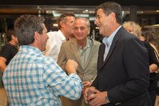 Andrés Peti Lombardi, Raúl Rufeil y Mario Abed. Foto: Santiago Abdón Tagua / MDZ