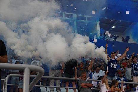 El recibimiento de la gente de Godoy Cruz El recibimiento de la gente de Godoy Cruz