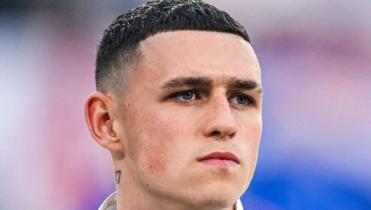 Phil Foden en Inglaterra Foto: Archivo