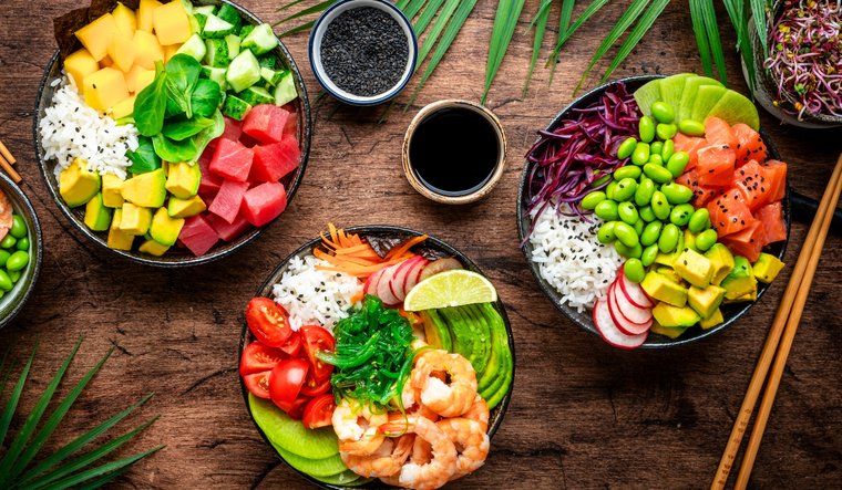 Poke de verano, tres opciones deliciosas