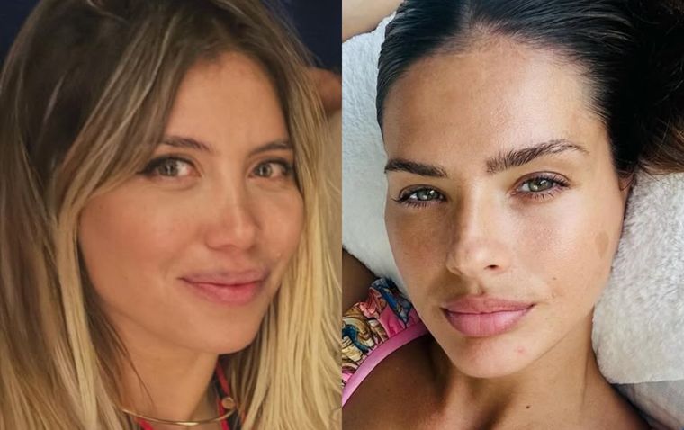 La guerra entre Wanda Nara y la China Suárez alcanzó un nuevo nivel. Foto: Instagram @wanda_nara @sangrejaponesa.