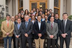 El equipo de EMESA El equipo de EMESA, la empresa modelo para el gobernador electo Rodolfo Suarez.