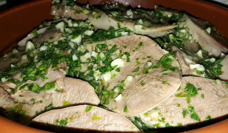 Receta tradicional de lengua a la vinagreta como la hacía la abuela.