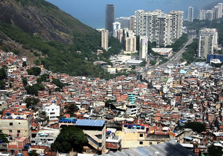 La inmensidad de la favela. Foto: Nacho Gaffuri / MDZ