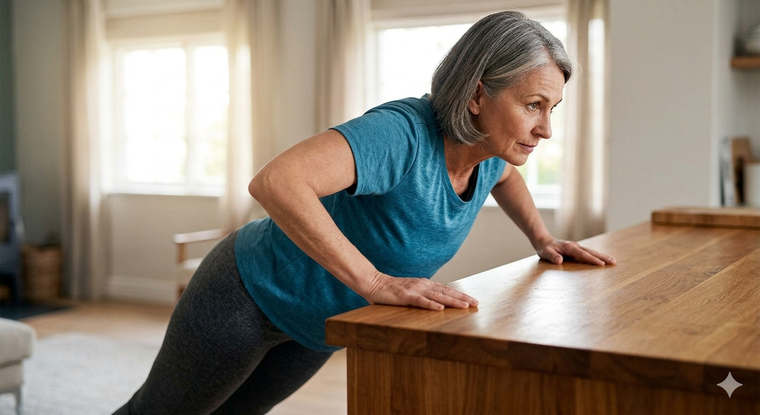 Un ejercicio que intensifica y endurce el músculo. Fuente: IA Gemini. Un ejercicio que intensifica y endurce el músculo. Fuente: IA Gemini.