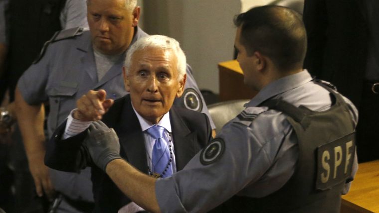 Etchecolatz se negó a declarar desde el penal donde se encuentra alojado