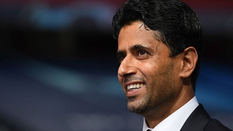 El presidente del PSG, Nasser Al Khelaifi Foto: GETTY IMAGES