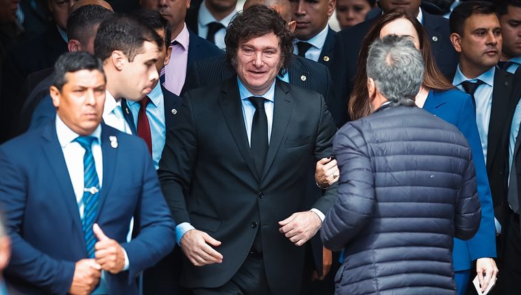 Se avecina una semana clave para la gestión de Javier Milei Foto: EFE