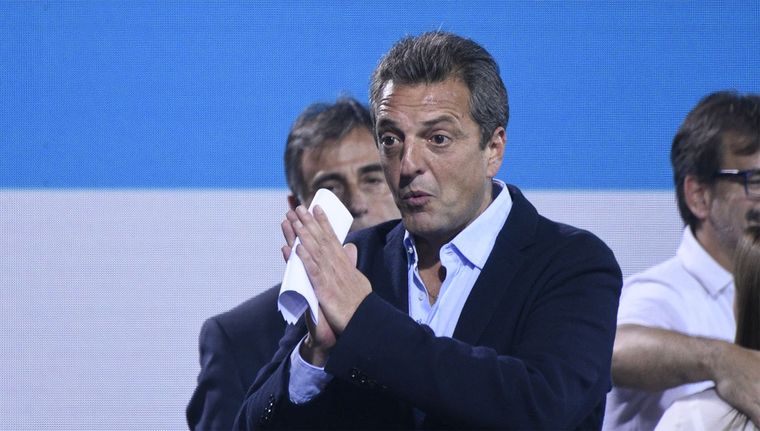 Sergio Massa reapareció de cara a los comicioes bonaerenses. Foto: Juan Mateo Aberastain/MDZ