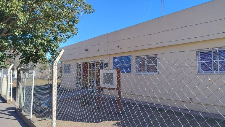 En este dispensario de Obispo Angelelli habría sido visto Loan Peña el miércoles a las 17 horas, según denunció una vecina ante la Justicia. Foto: Gentileza Pablo Olivarez