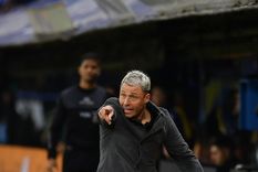 El DT no ocultó su fastidio tras la derrota.