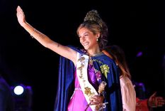 La joven representó al distrito de Fray Luis Beltrán.