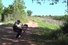 Su madre compartió la foto en las redes y no tardó en viralizarse