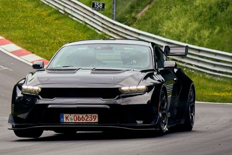 El récord que consiguió el Ford Mustang en Nürburgring Foto: Ford