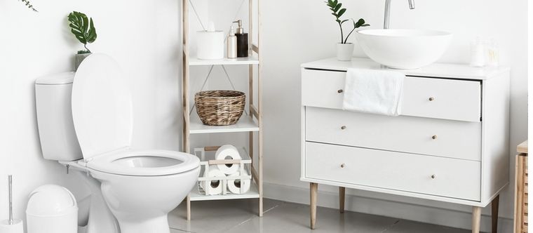 Deja el baño con buen aroma y completamente desinfectado Foto: Shutterstock