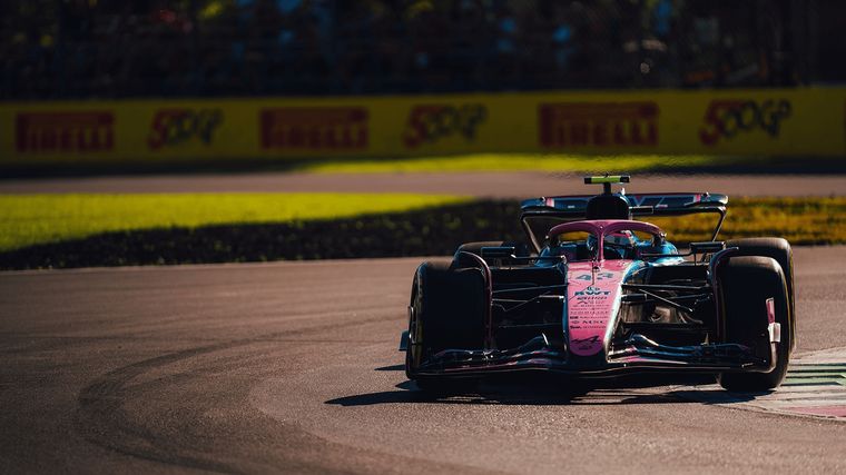 El piloto argentino y su compañero Gasly quedaron al fondo en velocidad máxima y vueltas rápidas, confirmando que el Alpine siguió sin ritmo en Monza.