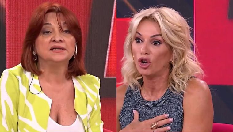 Las compañeras se sacaron chispas en pleno programa. Foto: Capturas de pantalla/ América TV.