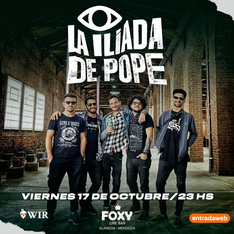 Espectáculos en Mendoza. Ilíada de Pope. Créditos: Instagram Espectáculos en Mendoza. Ilíada de Pope. Créditos: Instagram