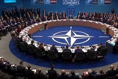 La Otan, en una de sus citas, en Londres. Foto: Nato.