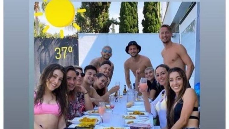 La foto que generó la polémica.